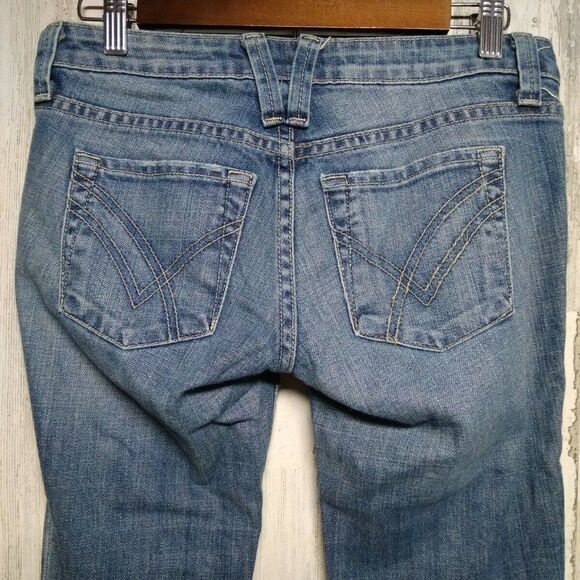 William Rast Sadie Women Size 25 Jeans Straight Leg Made In USA Medium Wash - Picture 2 of 8